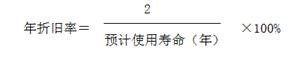 固定资产折旧直线法和平均年限,固定资产折旧直线法实例