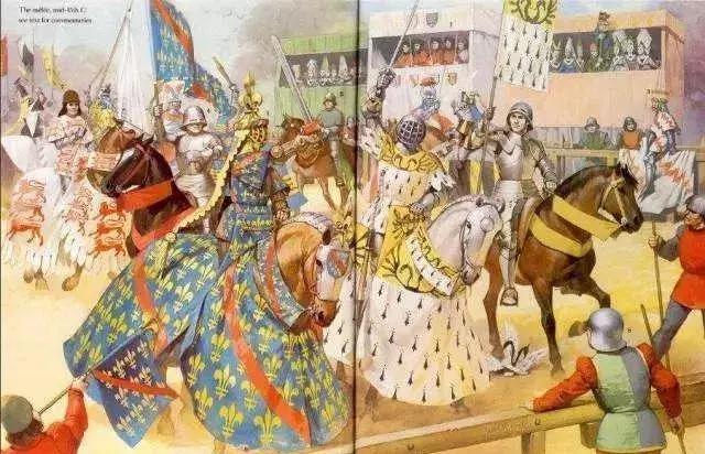 中世纪骑士大赛,中世纪骑士比武