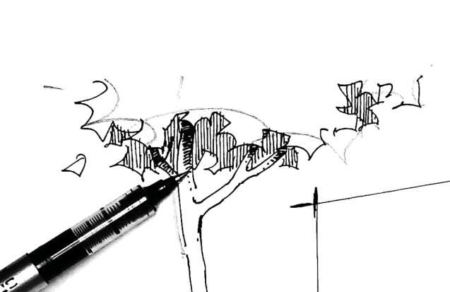 大师级绘画树的画法,树的简单绘画