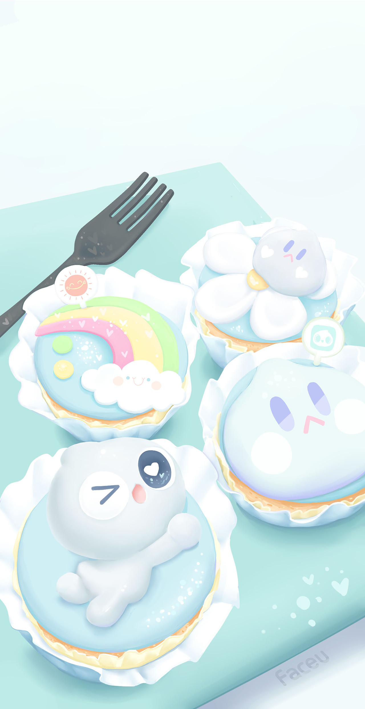 让女生无法拒绝的壁纸,让人无法拒绝的甜品