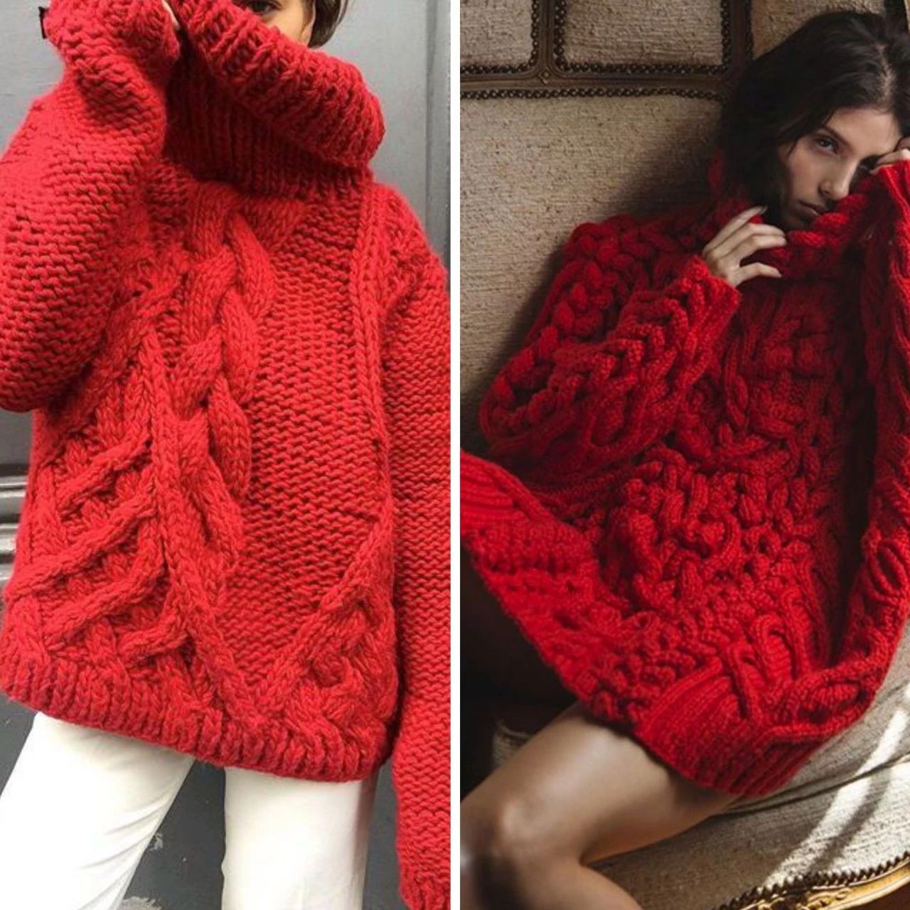 今年秋冬流行红色什么款式,红色单品春节如何穿出惊艳感