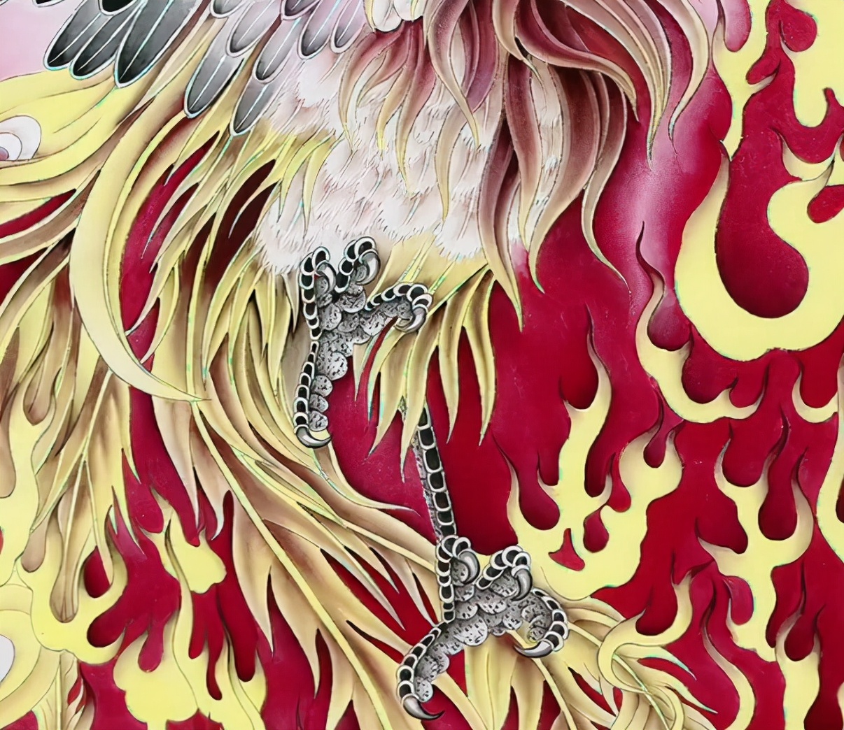 真正的画凤凰鸟视频,高手画凤凰