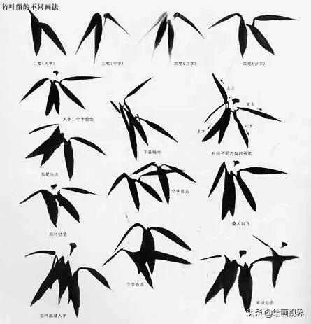 怎样画竹子最简单的方法,画竹子最简单的画法视频教程
