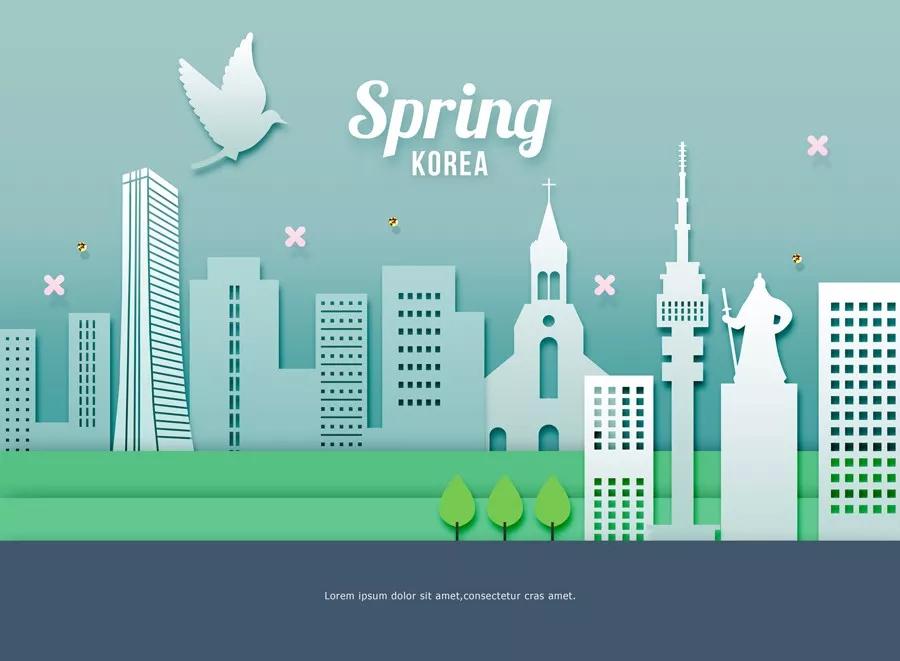 复古海报免费psd素材,免费开年海报psd素材