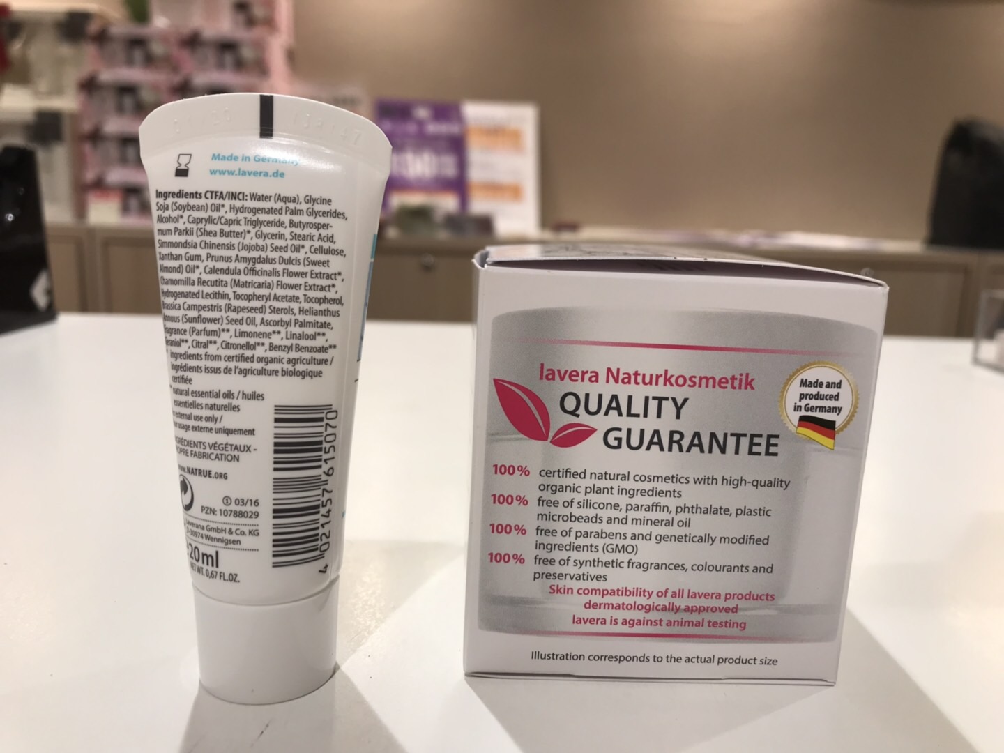 lavera玻尿酸面霜,lavera护肤品适合中国人么