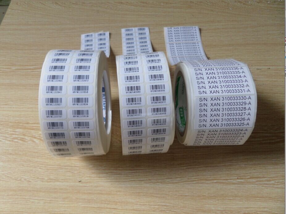 条码不干胶标签的介绍和应用