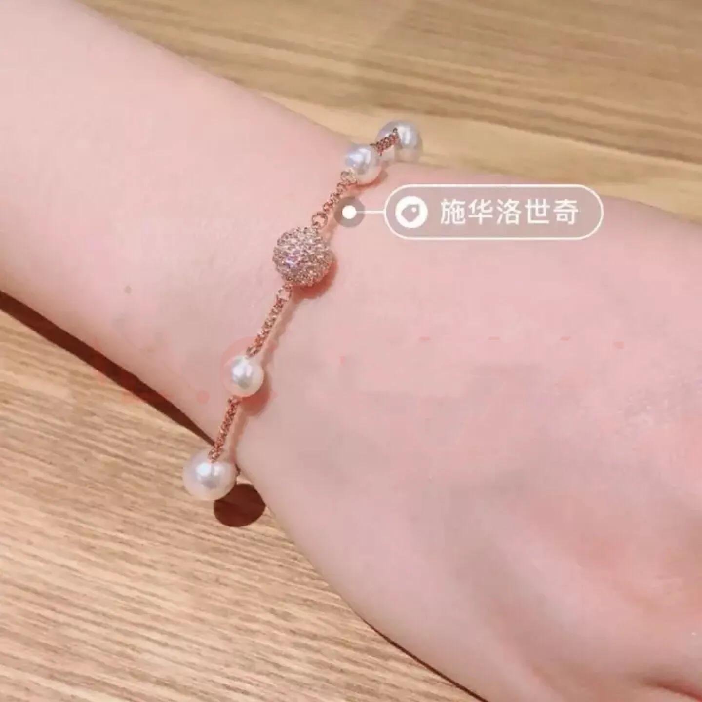 施华洛世奇恶魔之眼手链新款,宝石蓝施华洛世奇手链diy