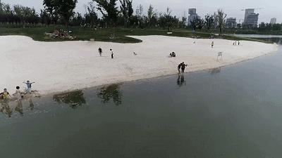 西安又添绝美海滩,西安沙滩免费景点