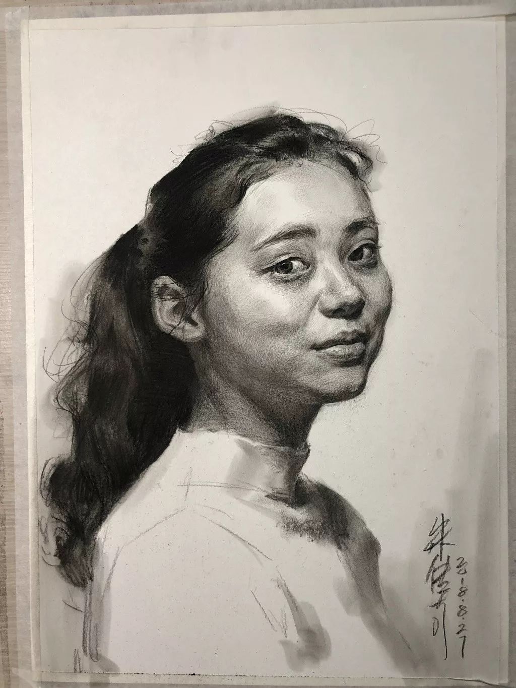 央美朱传奇试卷,央美朱传奇当年的作品