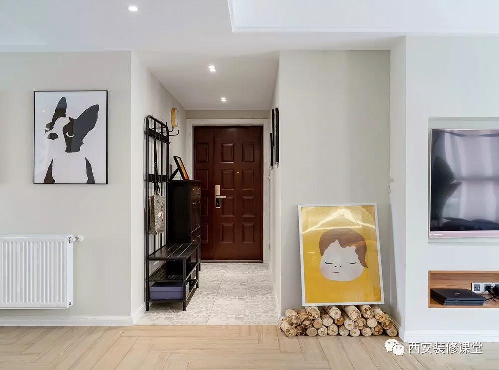 进门就是过道的户型怎么装修,无过道玄关装修效果图进门