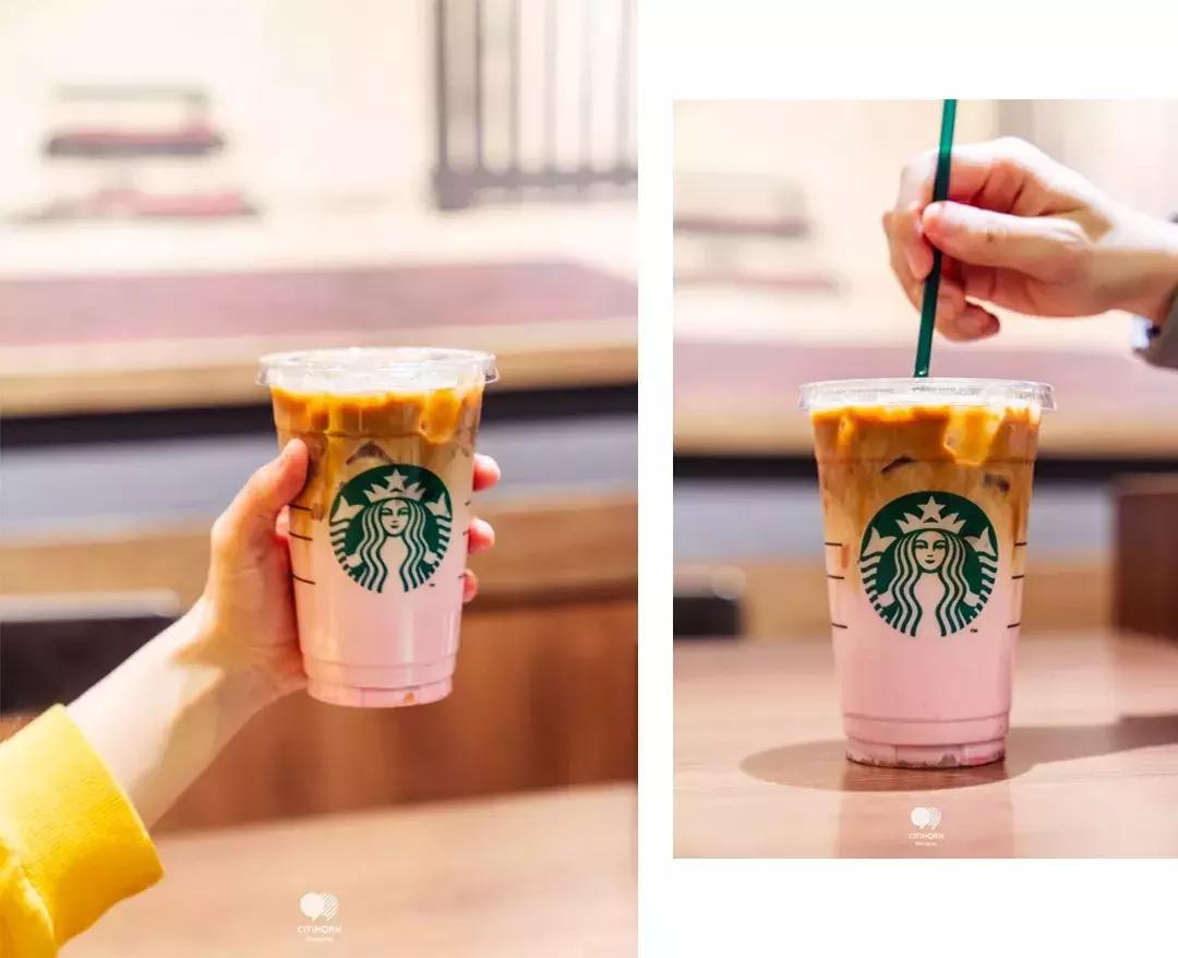 星巴克最新樱花杯,星巴克2019樱花季杯子