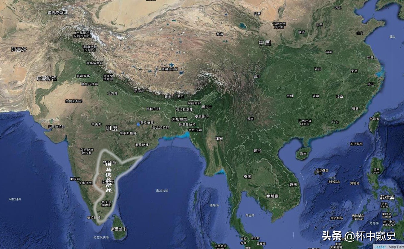 一文看懂地缘冲突,印度的核心邦有哪些