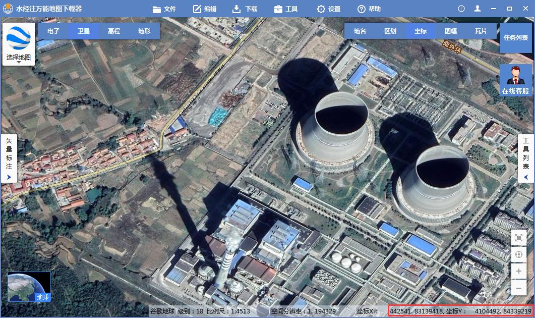 水经注高程数据如何下载,水经注万能地图下载器