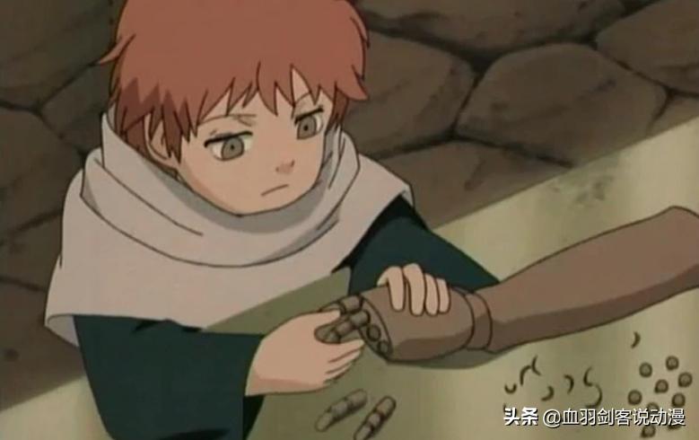 火影忍者：追求永恒艺术的赤砂之蝎其实一生都在治愈童年
