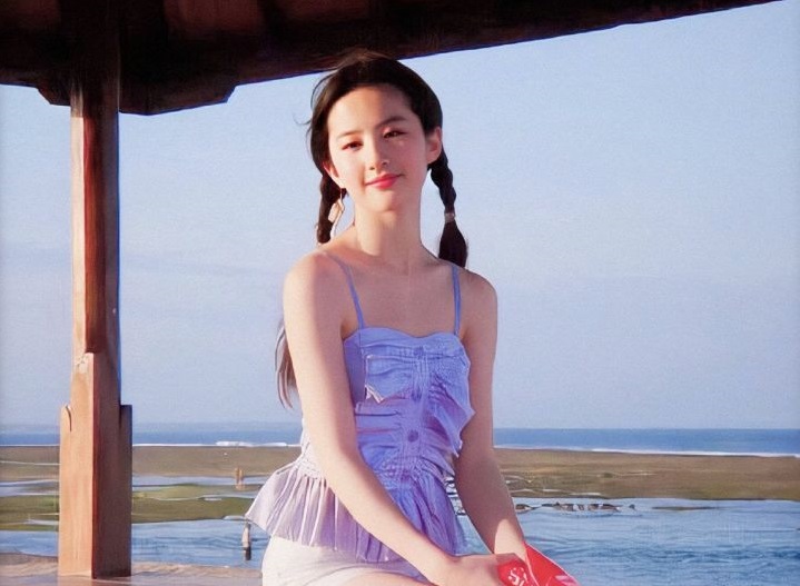 刘亦菲颅顶怎么那么高,刘亦菲高颅顶和低颅顶的区别图片