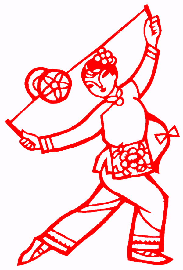 民俗窗花介绍,民俗传统剪纸