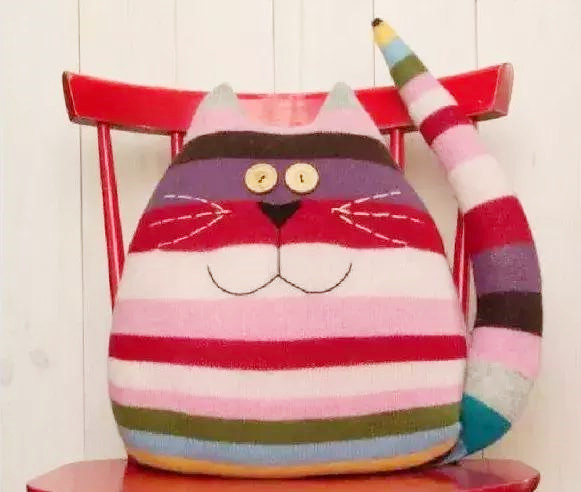 旧的毛衣不要扔随意改一改,旧毛衣不要扔