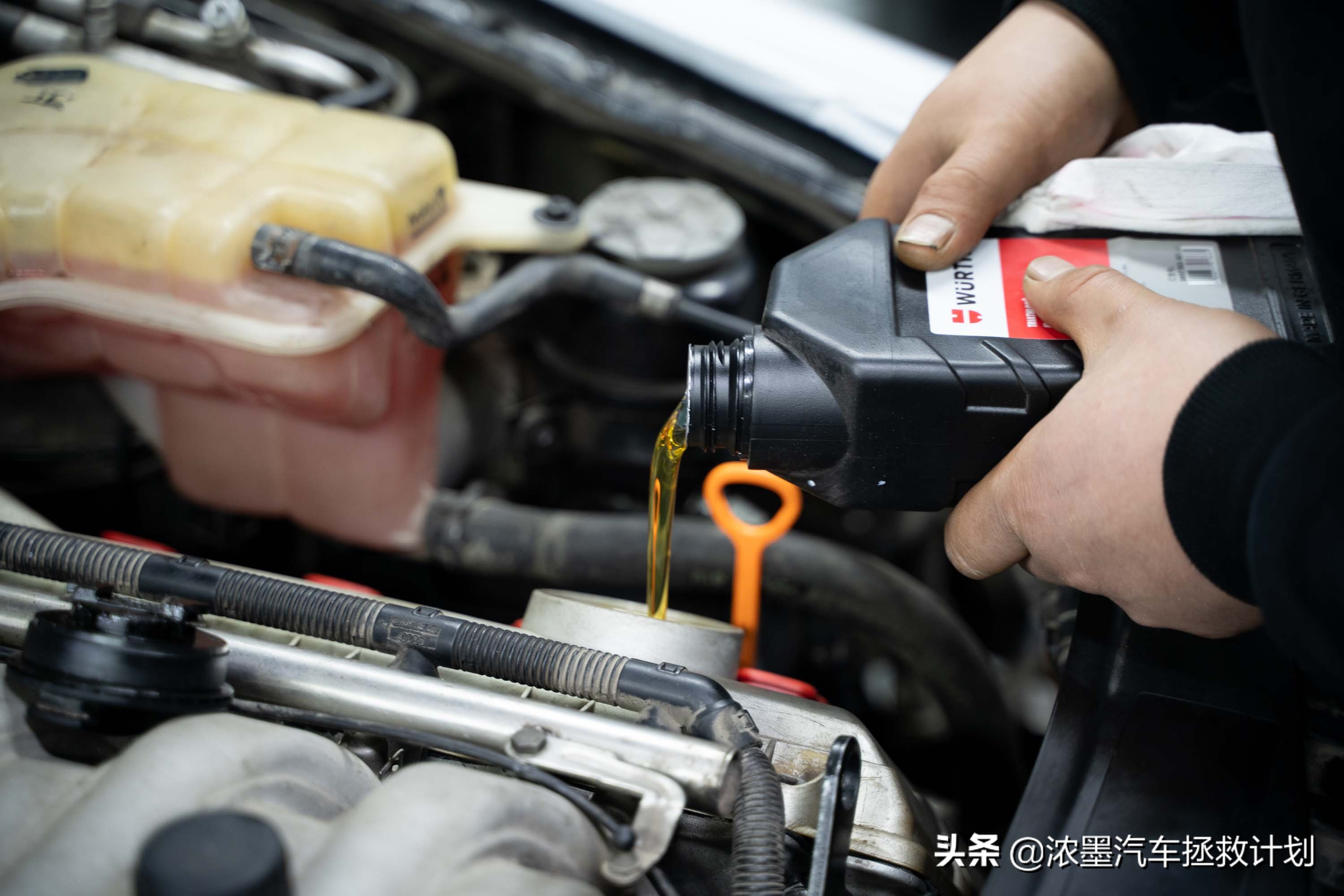 奥迪a6发动机大修全过程,翻新奥迪a6大修发动机