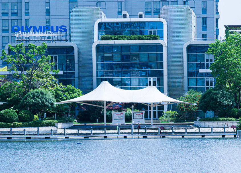 浦软色彩｜园区里的“科技蓝”