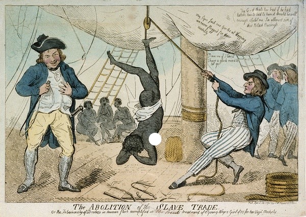 黑人奴隶在贩奴船上的生活：人挤人肉贴肉，与蟑螂、老鼠睡在一起