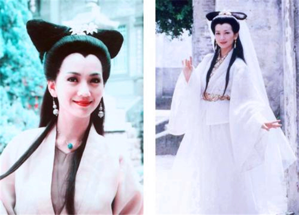 两代白娘子同框，鞠婧祎和赵雅芝，一个清新脱俗一个雍荣华贵