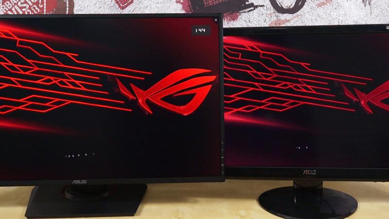 279q电竞显示器为啥最大144刷新率,华硕vg279q1080p和aoccq27g2哪个好