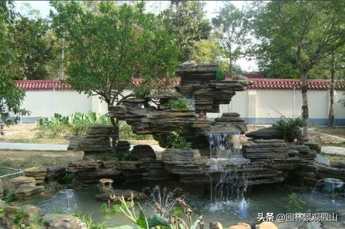 庭院假山十大经典案例,湖北庭院假山流水景观哪里做