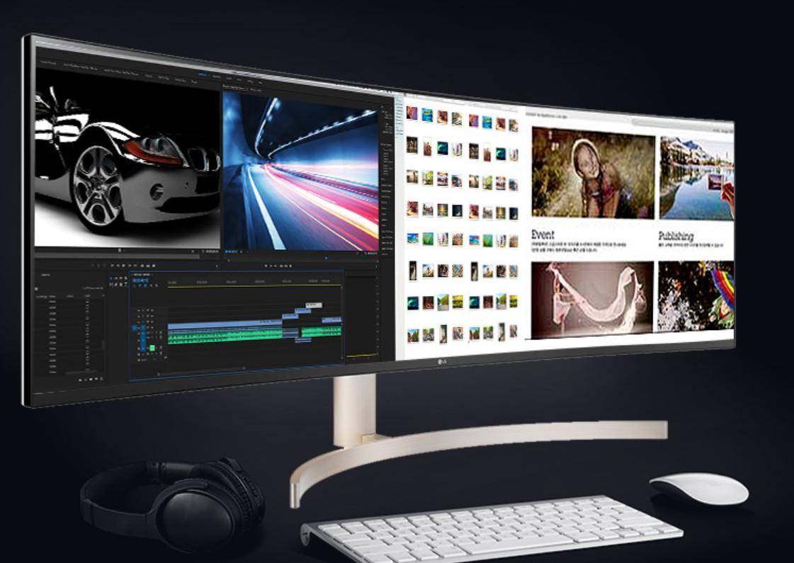 入门的曲面带鱼屏显示器推荐,40寸曲面屏显示器和带鱼屏