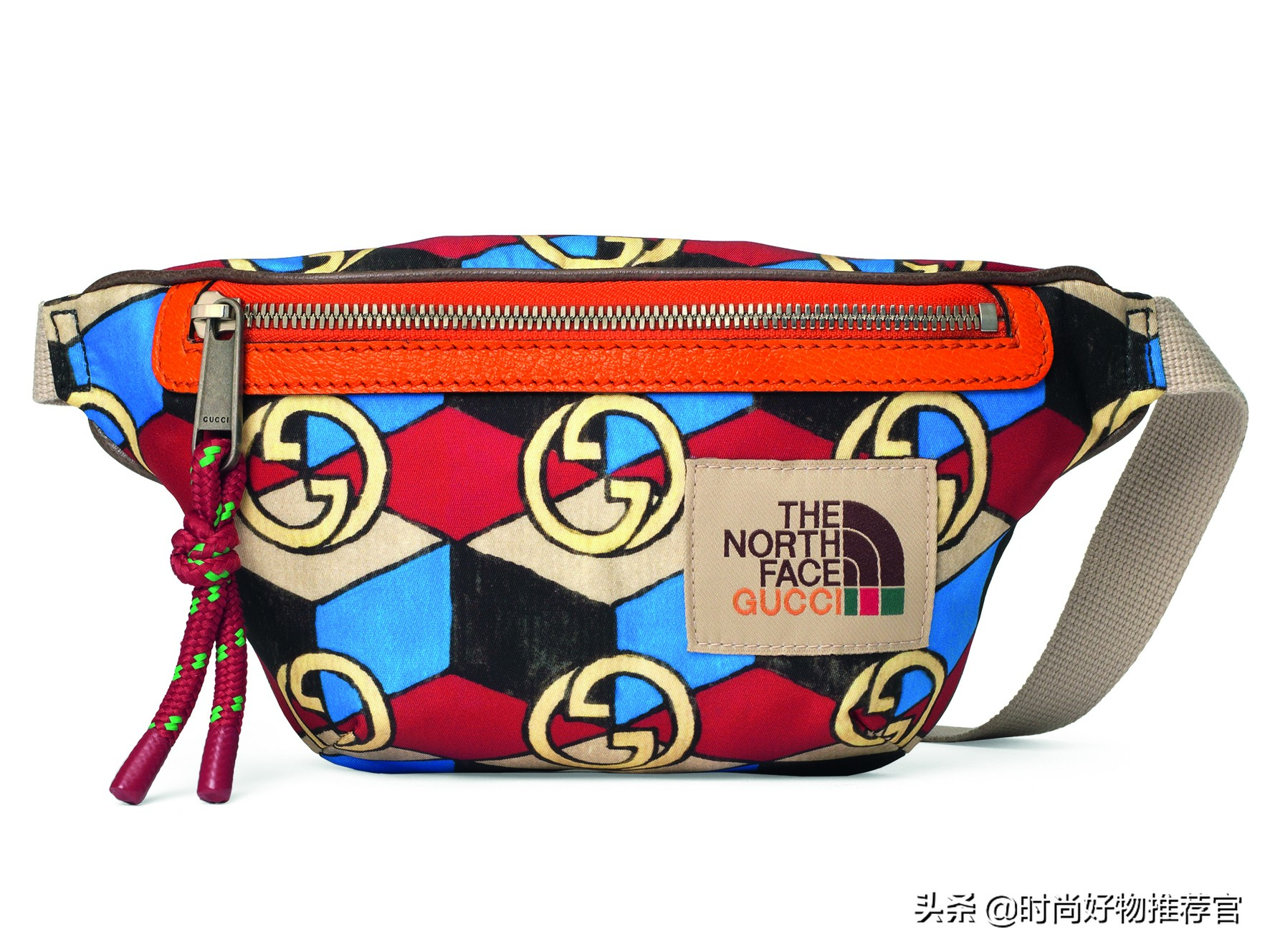 阿迪和gucci联名款包包复古风图片,gucci新包logo会有贴膜