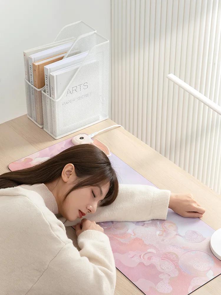 冬天写字暖手字母桌垫,冬天写字暖手桌垫高级感