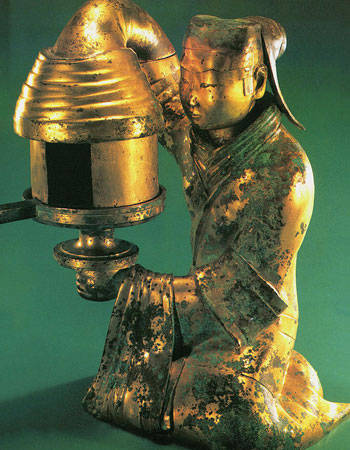 工艺美术长信宫灯,长信宫灯的艺术特点