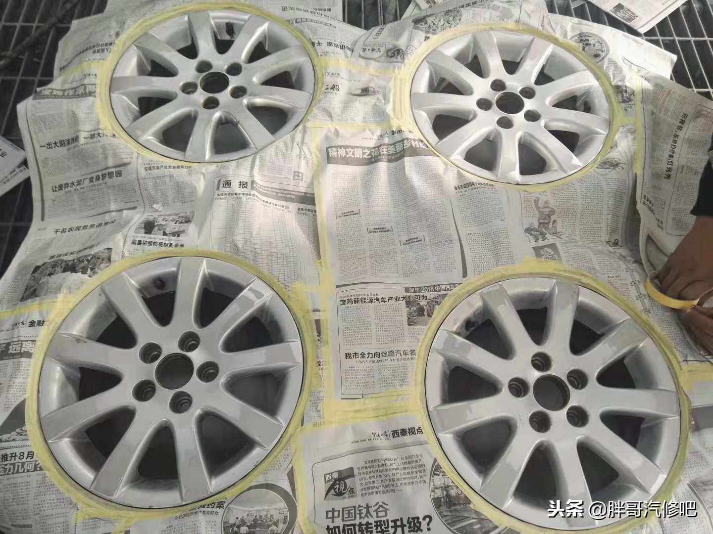 二手车轮毂翻新多少钱,车轮毂修复翻新多少钱