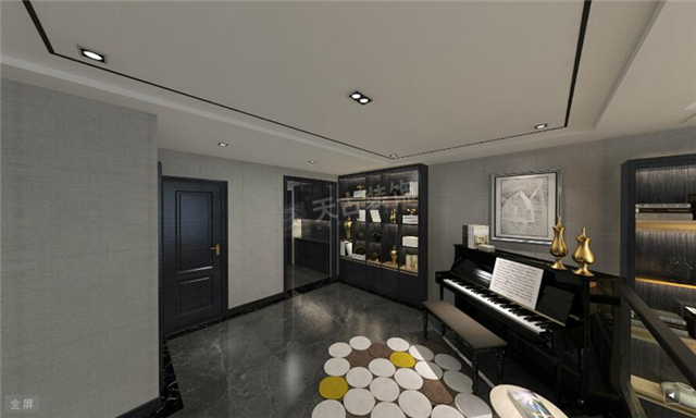 现代简约别墅室内效果图大全,现代别墅空间图片大全