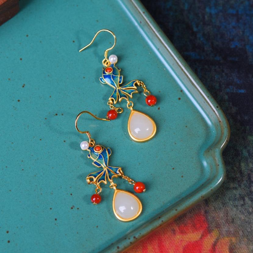 国潮风首饰视频,国潮风首饰黄金