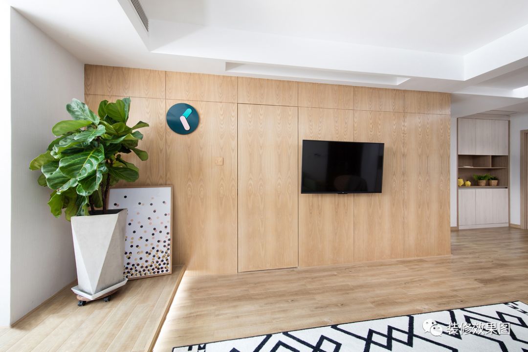 北欧130平米小户型图,经典2室一厅户型北欧风