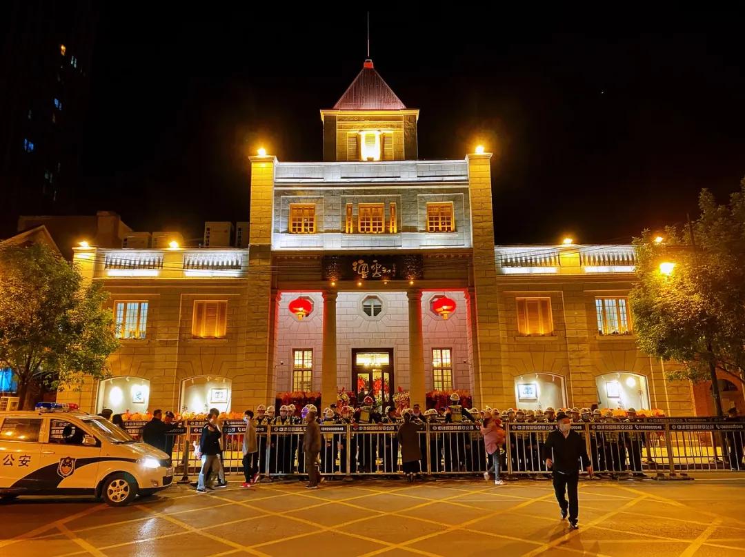 天津绝美夜拍,天津超美晚霞