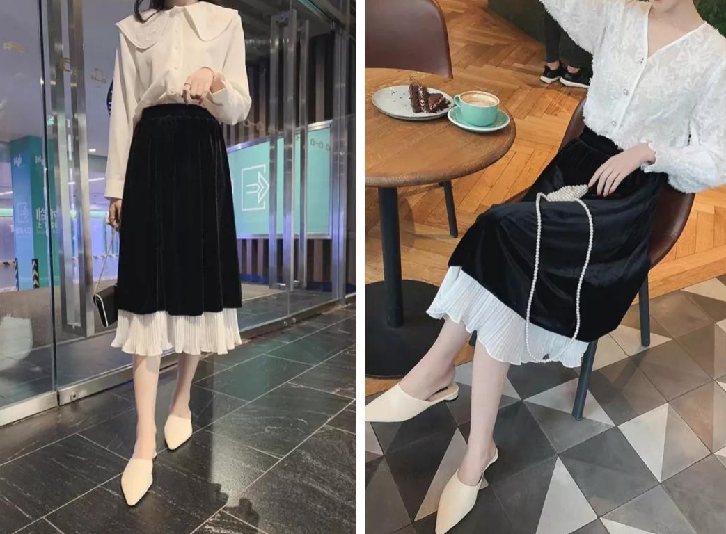 喂！你要的半身裙别落下了！