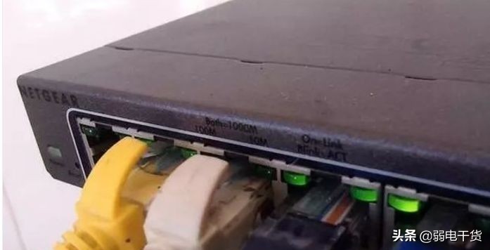 千兆网络用百兆交换机,千兆交换机降速到百兆