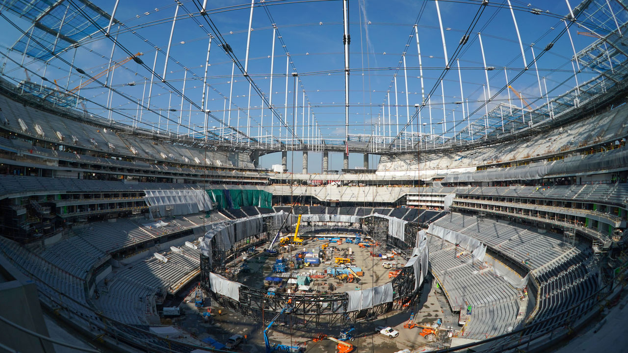 除鸟巢外国内最大的体育馆,比故宫还要宏伟的房子