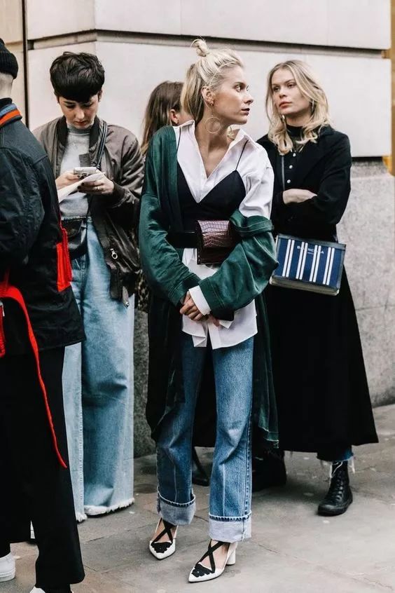 这三条牛仔裤，冬天快来耍宝