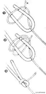 吊线绳结绑法,活珠绳结的绑法