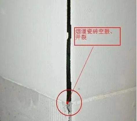 红砖包烟道瓷砖开裂是什么原因,烟道瓷砖怎么贴不开裂