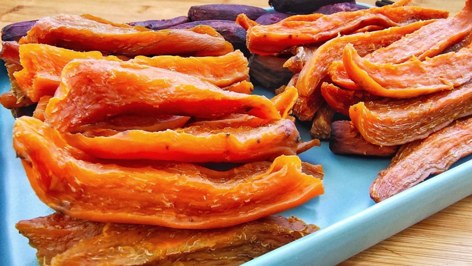 喜欢吃红薯干怎么回事,想吃红薯干教你新做法不用晒