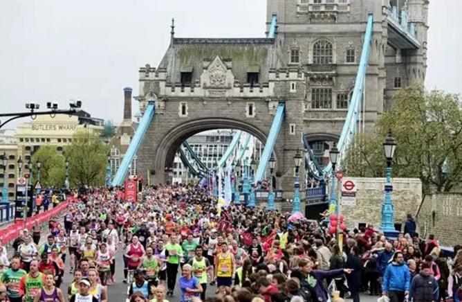 伦敦马拉松赛视频,伦敦马拉松半马时间