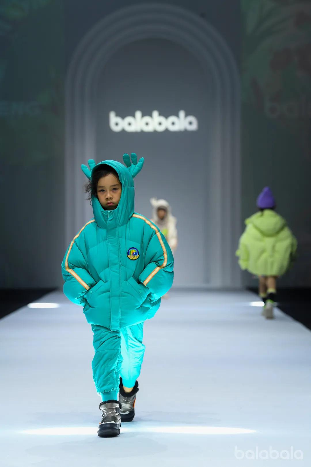 上海时装周童装巴拉巴拉,巴拉巴拉童装专场萌娃完美穿搭