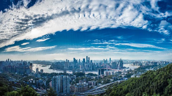 重庆西部第一高楼,已建成西南第一高楼