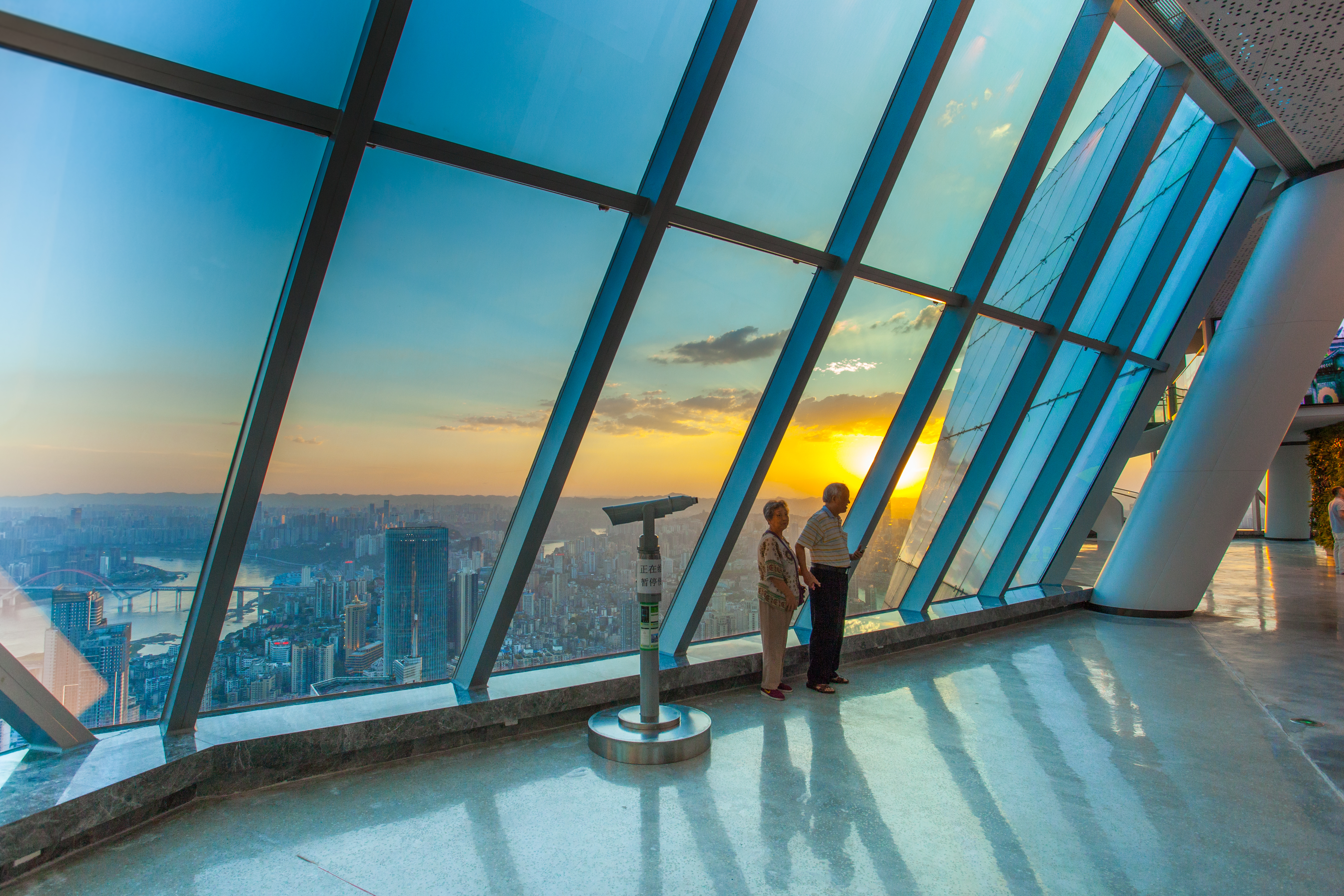 重庆白天风景,重庆曼哈顿震撼天际线
