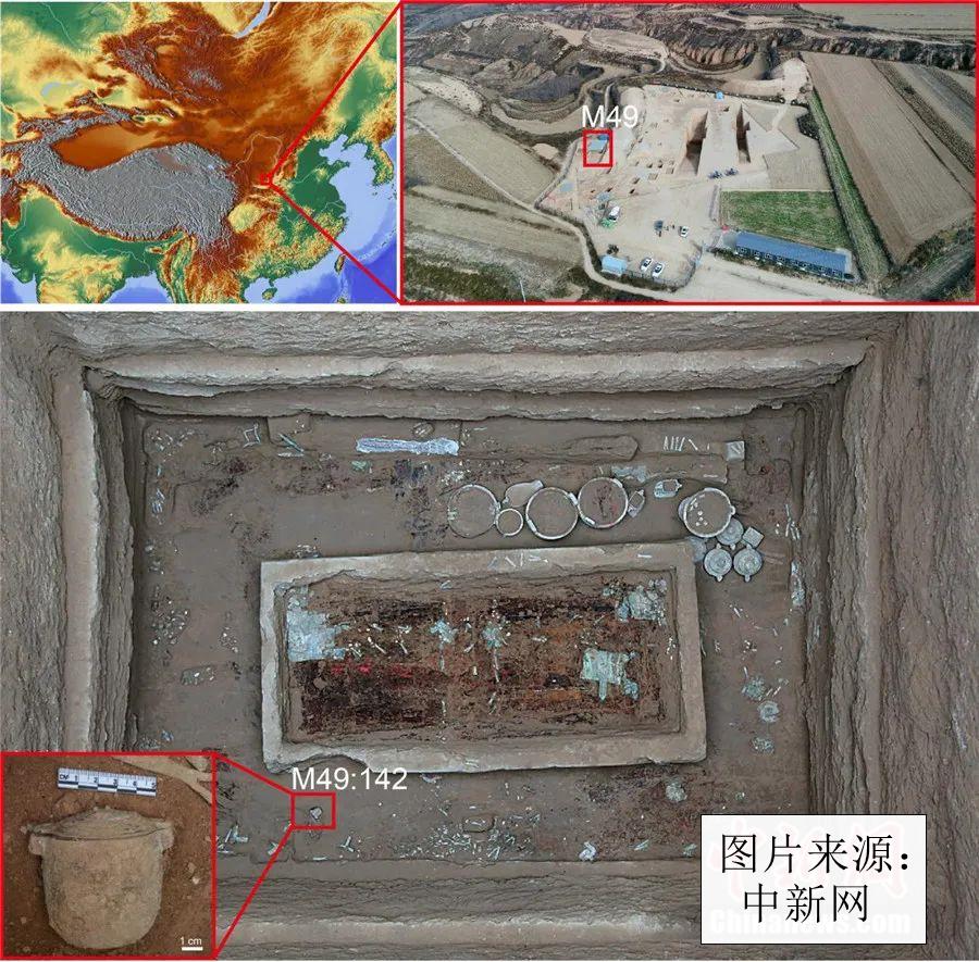 考古发现男性化妆品,东周墓发掘