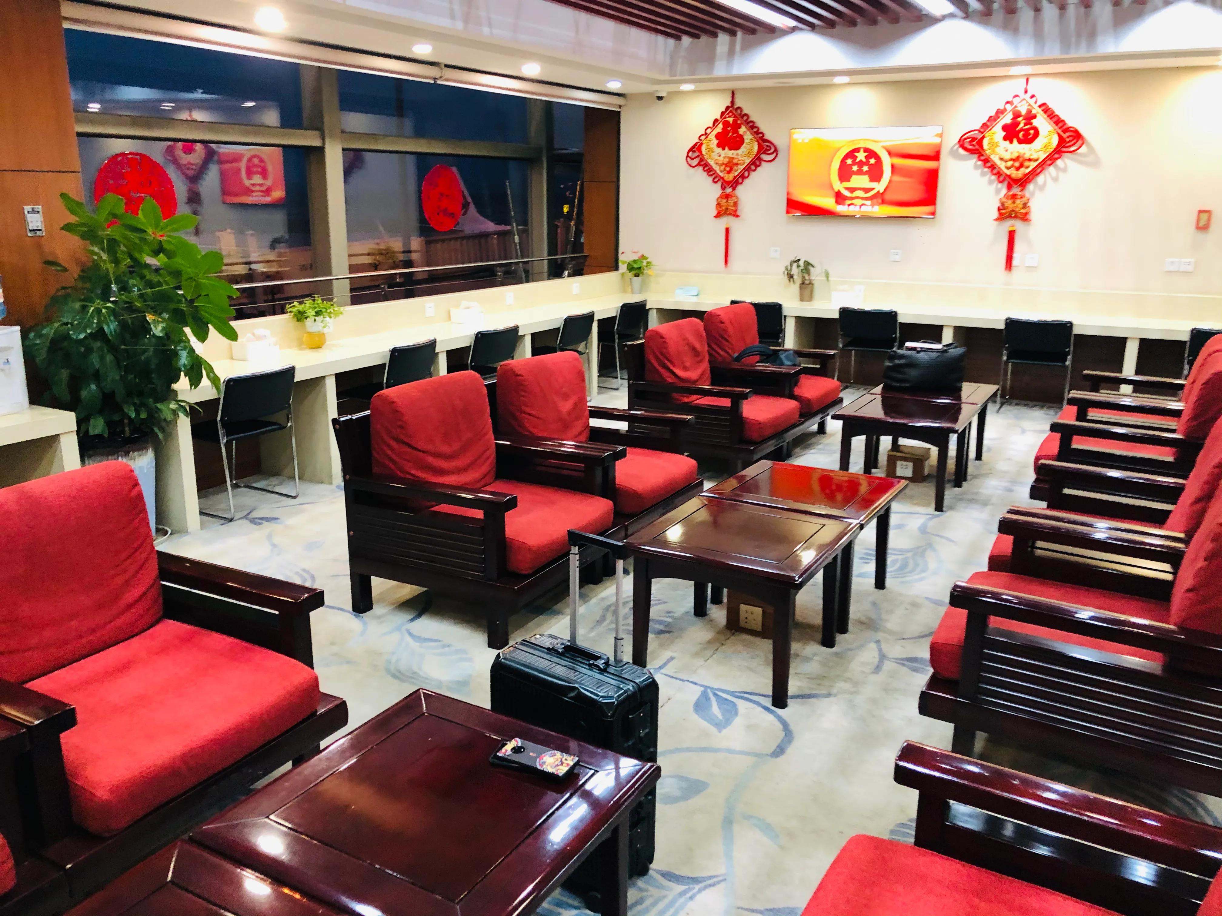 太原机场头等舱休息室,太原机场东航贵宾室