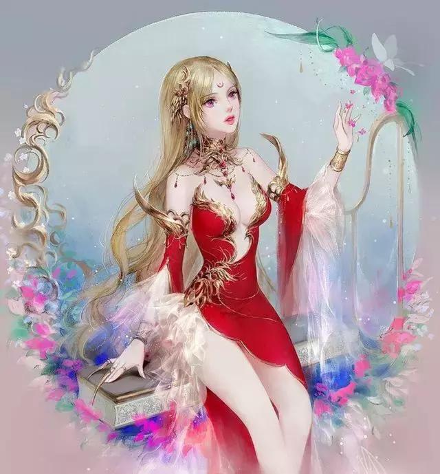 好看的仙女插画,唯美的韩国风插画